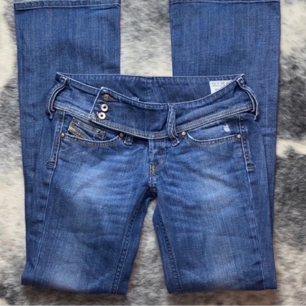 Diesel Jeans Button Fly Size 26 Bootcut